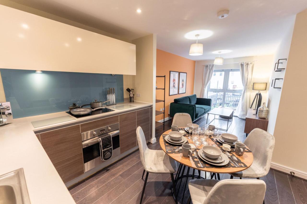 Joivy Modern Flats In Central Birmingham, Next To Business District Екстер'єр фото